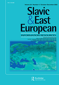 Cover image for Slavic & East European Information Resources, Volume 24, Issue 4, 2023