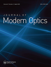 Cover image for Journal of Modern Optics, Volume 67, Issue 5, 2020