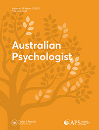 Cover image for Australian Psychologist, Volume 58, Issue 3, 2023