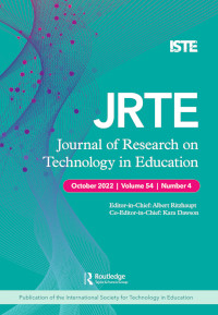 Cover image for Journal of Research on Technology in Education, Volume 54, Issue 4, 2022