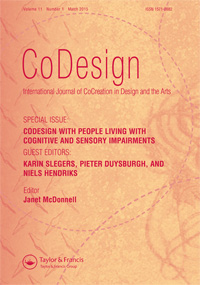 Cover image for CoDesign, Volume 11, Issue 1, 2015