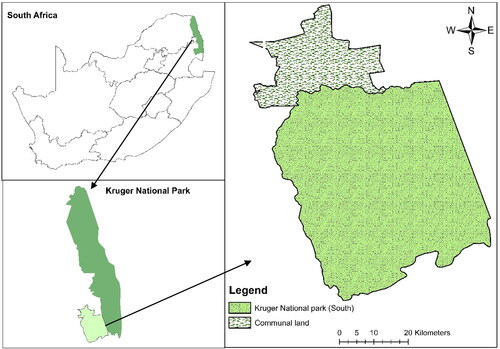 Figure 1. Locality map of the study area.