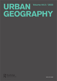 Cover image for Urban Geography, Volume 44, Issue 5, 2023