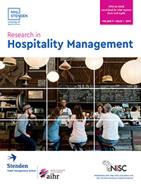 Cover image for Research in Hospitality Management, Volume 9, Issue 1, 2019
