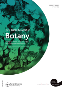 Cover image for New Zealand Journal of Botany, Volume 60, Issue 3, 2022