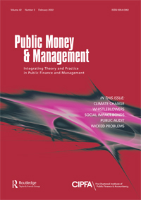 Cover image for Public Money & Management, Volume 42, Issue 2, 2022