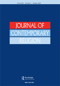 Cover image for Journal of Contemporary Religion, Volume 38, Issue 3, 2023