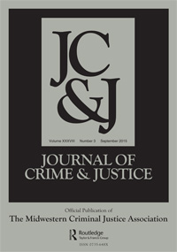 Cover image for Journal of Crime and Justice, Volume 38, Issue 3, 2015