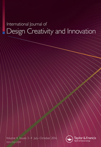 Cover image for International Journal of Design Creativity and Innovation, Volume 4, Issue 3-4, 2016