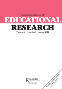 Cover image for Scandinavian Journal of Educational Research, Volume 68, Issue 5, 2024