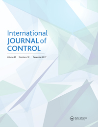 Cover image for International Journal of Control, Volume 90, Issue 12, 2017