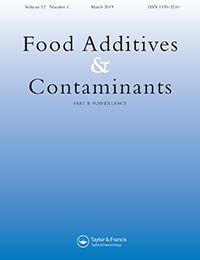 Cover image for Food Additives & Contaminants: Part B, Volume 12, Issue 1, 2019