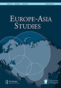 Cover image for Europe-Asia Studies, Volume 71, Issue 6, 2019