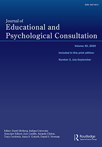 Cover image for Journal of Educational and Psychological Consultation, Volume 30, Issue 3, 2020