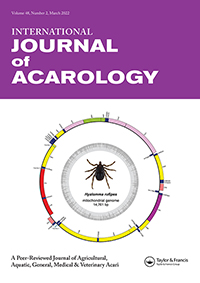 Cover image for International Journal of Acarology, Volume 48, Issue 2, 2022