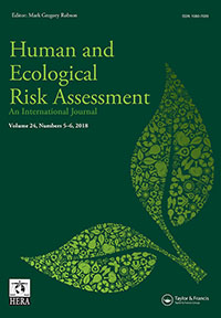 Cover image for Human and Ecological Risk Assessment: An International Journal, Volume 24, Issue 6, 2018