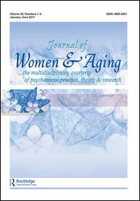 Cover image for Journal of Women & Aging, Volume 30, Issue 2, 2018