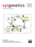 Cover image for Epigenetics, Volume 7, Issue 3, 2012