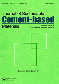 Cover image for Journal of Sustainable Cement-Based Materials, Volume 7, Issue 5, 2018