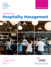 Cover image for Research in Hospitality Management, Volume 13, Issue 1, 2023