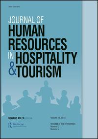 Cover image for Journal of Human Resources in Hospitality & Tourism, Volume 16, Issue 2, 2017