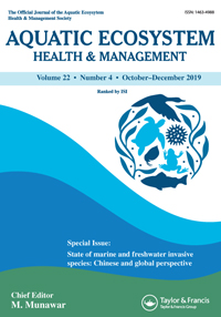 Cover image for Aquatic Ecosystem Health & Management, Volume 22, Issue 4, 2019