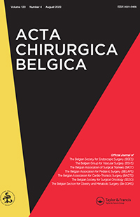 Cover image for Acta Chirurgica Belgica, Volume 120, Issue 4, 2020