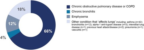 Figure 1 Patient-reported diagnosis.