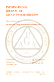 Cover image for International Journal of Group Psychotherapy, Volume 31, Issue 4, 1981