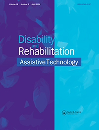 Cover image for Disability and Rehabilitation: Assistive Technology, Volume 19, Issue 3, 2024