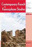 Cover image for Contemporary French and Francophone Studies, Volume 16, Issue 1, 2012