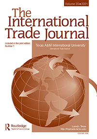 Cover image for The International Trade Journal, Volume 35, Issue 1, 2021