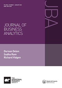 Cover image for Journal of Business Analytics, Volume 6, Issue 1, 2023