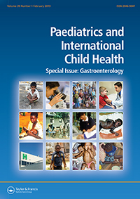 Cover image for Paediatrics and International Child Health, Volume 39, Issue 1, 2019