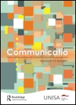 Cover image for Communicatio, Volume 38, Issue 3, 2012