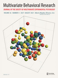 Cover image for Multivariate Behavioral Research, Volume 56, Issue 4, 2021