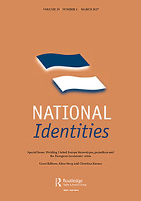 Cover image for National Identities, Volume 19, Issue 1, 2017