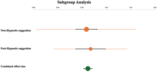 Figure 6. Forest Plot Showing Subgroup Analysis