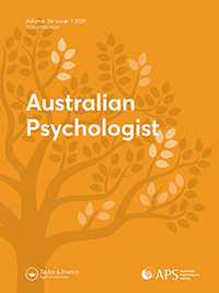 Cover image for Australian Psychologist, Volume 56, Issue 1, 2021
