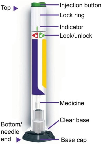 Figure 1 Dulaglutide injection device.