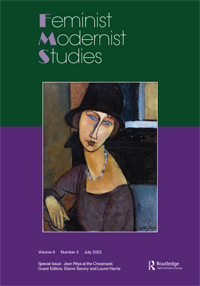 Cover image for Feminist Modernist Studies, Volume 6, Issue 2, 2023