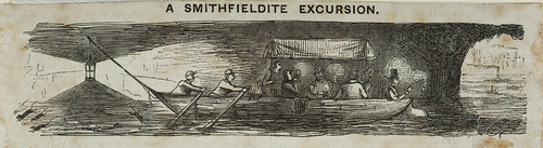 Figure 8. “A Smithfieldite Excursion,” Punch, vol. 17, 1849 © London Metropolitan archives.