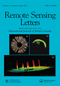 Cover image for Remote Sensing Letters, Volume 13, Issue 8, 2022