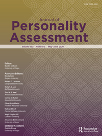 Cover image for Journal of Personality Assessment, Volume 102, Issue 3, 2020