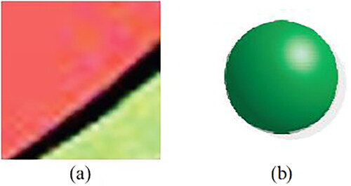 Figure 3. The linear program will attempt to minimize the color difference between each assigned sub-image (a) and each block of the target image (b).