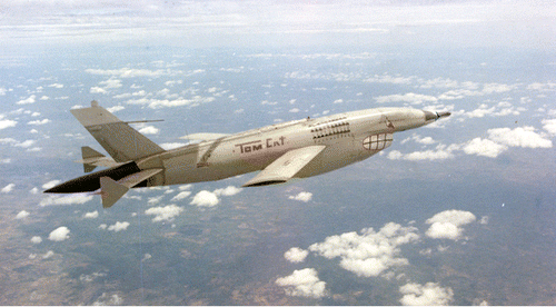 Figure 5. U.S. Air Force AQM-34L Firebee drone, 1969. Source: Taken from Wikipedia Commons (https://commons.wikimedia.org/wiki/File:556th_RS_AQM-34_Drone.jpg?uselang=en-gb).