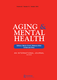 Cover image for Aging & Mental Health, Volume 22, Issue 10, 2018