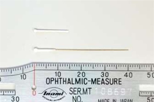 Figure 2 Probes used in Icare® series.