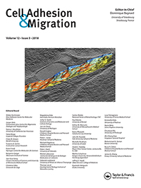 Cover image for Cell Adhesion & Migration, Volume 12, Issue 3, 2018