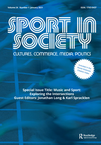 Cover image for Sport in Society, Volume 24, Issue 1, 2021